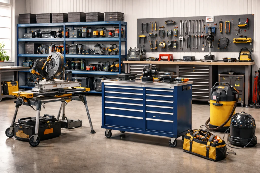 Professional workshop tools and equipment for business expansion finance